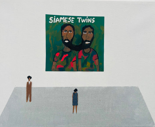 ART OPENING-Siamese Twins